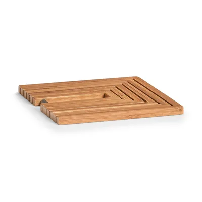 Produktbild von ZELLER 25301 Topfuntersetzer ausklappbar, Bambus, ca. 19 x 19 x 1 cm