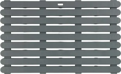 Obrázek produktu pro Koupelnová předložka, 50 x 80 cm, šedá, plast, WENKO