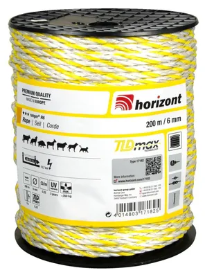 Image de horizont RANGER Seil|Câble électrique, câble de clôture | Longueur de la bobine : 200 m