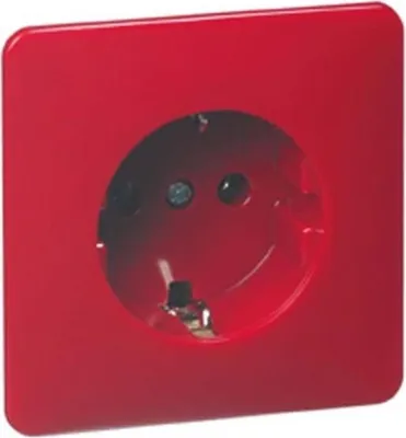 Produktbild von Peha Steckdose D 80.6511 ROT 00795011