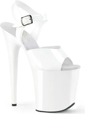 Produktbild von FLAMINGO-808N Damen Sandale von Pleaser, Weiß  , EU 39, US 9