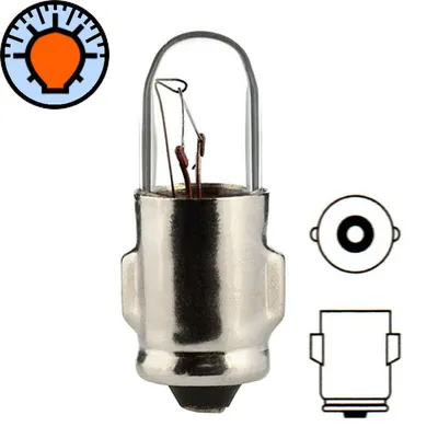 Produktbild von 1X 6V 1.5W Ba7S Glühbirne Auto Glühlampe Autobirnen Anzeige Oldtimer Tacholampe