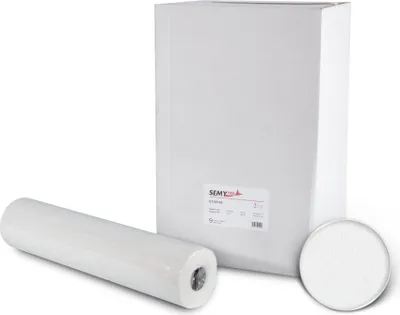 Produktbild von Hypafol Liegenabdeckung | 9 Rollen | 59 cm Breite | 2-lagig | Zellstoff | hochweiße Abdeckrollen | Abrisse alle 35 cm perforiert
