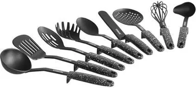 Immagine prodotto di STONELINE® Set di utensili da cucina 9 pezzi | Nero