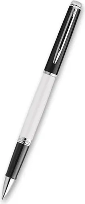 Image de WATERMAN Rollerball Hémisphère Blocking Black/W C.C.black F