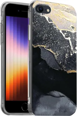 Produktbild von Conie Muster Schutzhülle für iPhone 7 / 8 / SE 2 Tasche Silikon Case Bild Cover Bumper TPU Hülle als Motiv 5