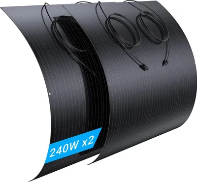 Produktbild von Solarmodul, 480W Leistung, flexibles Design, 240W * 2