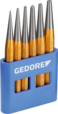 Produktbild von GEDORE 113 Durchtreiber-Satz 6-teilig im PVC-Halter, 8753680