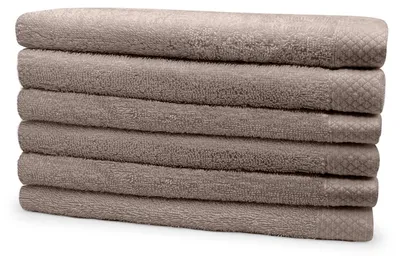 Produktbild von Eleganzzz Frottee-Badetuch 70x140cm – Taupe  – 70x140  – 100% Baumwolle – 500 g/m²