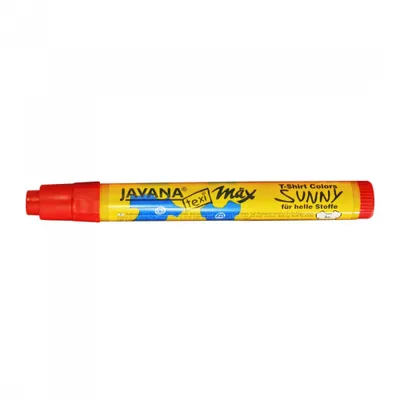 Obrázek produktu pro KREUL Textilní popisovač JAVANA "texi m "x medium", červený