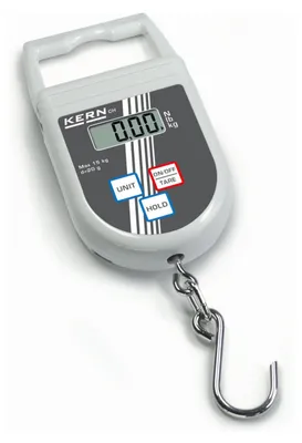 Obrázok produktu pre KERN & SOHN Hängewaage, 50 kg, Biela, LCD, 1,1 cm, 350 g