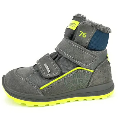 Produktbild von Primigi Baby Tiguan Gtx Kinderschuhe Burschen Stiefel Klett Klettstiefel Grau Freizeit, Schuhgröße:27 EU