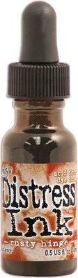 Produktbild von Distress Ink Reinker - Stempeltusche zum Nachfüllen - Rusty Hinge