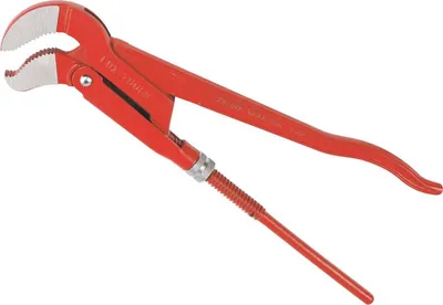 Produktbild von LUX Eckrohrzange 1" S-Maul 330 mm Comfort Wapu Wasserpumpenzange Zange Rohrzange