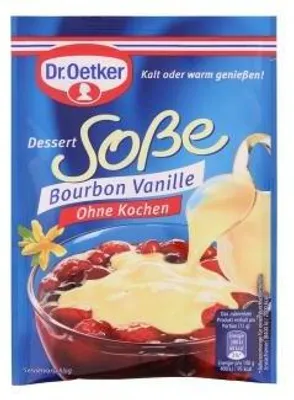 Zdjęcie produktu dla Dr Oetker Bourbon Vanilla Sos deserowy bez gotowania 39g