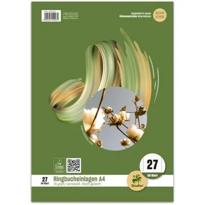 Produktbild von Ringbucheinlagen A4 - 50 Blatt - Lineatur 27
