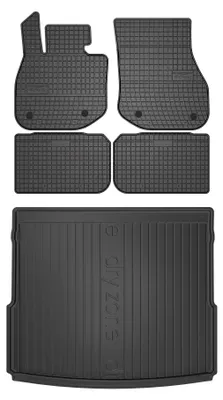 Immagine prodotto di Tappetini gomma SolidPRO + baule DryZone per BMW iX1 2022- 5 pezzi