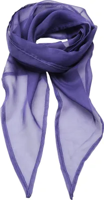 Image de Premier Foulard / écharpe en mousseline de soie pour femme RW2828 (taille unique) (Violet)