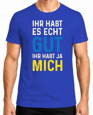 Immagine prodotto di Mi hai fatto dire sarcasmo, maglietta da uomo, blu, S