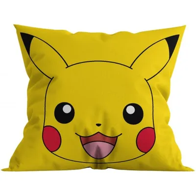 Zdjęcie produktu dla Poduszka dekoracyjna Pokemon Pikachu 40 x 40 cm