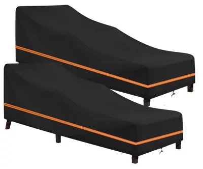 Produktbild von Gartenliege Abdeckung wasserdicht 213x80x40cm 2er Set