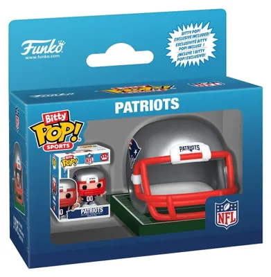 Imagen del producto de Funko Bitty Pop! - Cascos de la NFL, versión 2 - Patriots
