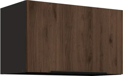 Produktbild von Küchen Kurzhängeschrank 60 cm MONZA Okapi Nußbaum Küche Küchenzeile Küchenblock