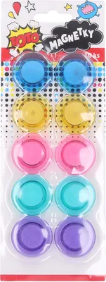 Obrázok produktu pre Magnety farebné 30mm - 10ks