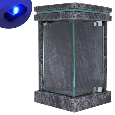 Immagine prodotto di Lampada da tomba ad angolo porta granito Orion Illuminazione LED