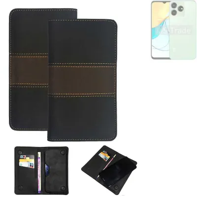 Produktbild von K-S-Trade Hülle Handyhülle kompatibel mit ZTE Blade V50 Design 4G Schutzhülle Walletcase Bookstyle Tasche Schutz Case Handytasche Wallet Cover