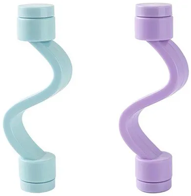 Immagine prodotto di Supporti magnetici per lavatrici - confezione da 2 - Materiale: ABS/PP - Impediscono che la porta si urti