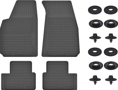 Produktbild von Gummimatten Mit Stoppern Für: Honda Cr-Z (2010-2016) Schwarz Set