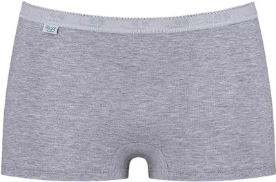 Produktbild von sloggi Damen Retro Pants Basic+ Short - GREY COMBINATION - Größe 48
