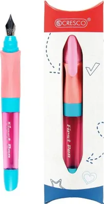 Immagine prodotto di Penna stilografica First Pen 4 per imparare a scrivere, rosa - Cresco