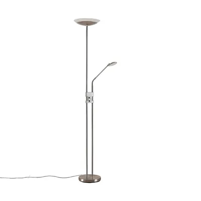 Produktbild von Lindby LED-Stehlampe Jonne, rund, Lesearm, dimmbar, 180 cm