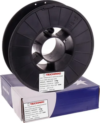 Immagine prodotto di Filo autoprotetto per saldatura senza gas 1 mm, 3 kg - Flux E71T-GS Mig Mag D100
