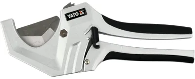 Produktbild von PVC-Rohrschneider V-Cut 64 mm mit Ratsche, Rohrschere