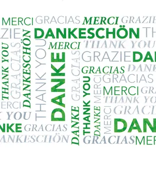 Produktbild von Danke - Unverpackt – plastikfreie Verpackung - Grusskarte im Format