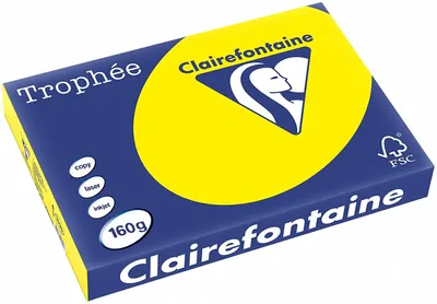 Immagine prodotto di Clairalfa Multifunktionspapier, DIN A3, kanariengelb