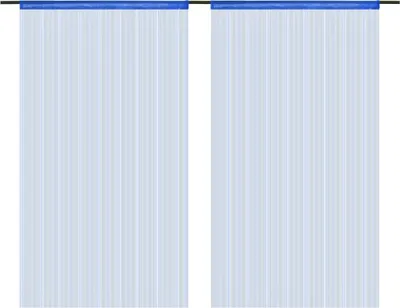 Immagine prodotto di Tende a Filo 2 pz 100x250 cm Blu