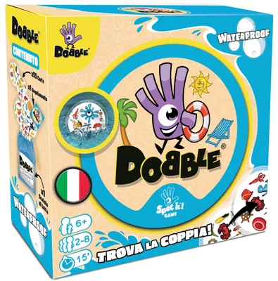 Obrázok produktu pre Porovnanie kartovej hry Asmodee Dobble Waterproof