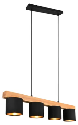 Immagine prodotto di Lampada a Sospensione da Interno E14 in Legno naturale Legno Naturale