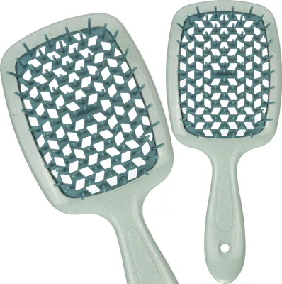 Produktbild von Innovative Haarbürste Entwirrbürste Pneumatik Blau Schnell Trocknend Massage