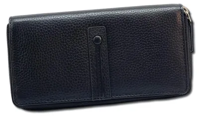 Produktbild von Florence Leder Geldbörse Damen Portemonnaie schwarz 19x10x2,5 cm OPF105S1