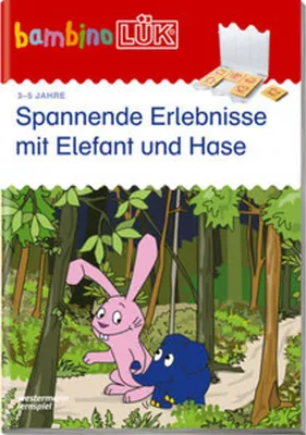 Zdjęcie produktu dla bambinoLÜK. Spannende Erlebnisse mit Elefant und Hase