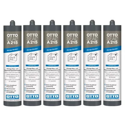 Produktbild von OTTOSEAL A215 Premium-Acryl-Dichtstoff C01 weiß mit Struktur (6 Stück)