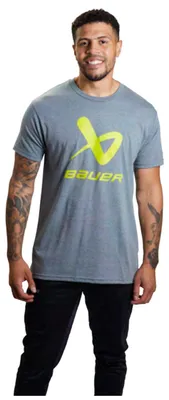 Produktbild von BAUER SS CREW TEE CORE LOCKUP SENIOR, Größe:M, Farbe:grau