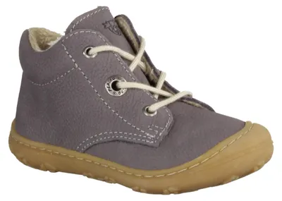 Produktbild von Ricosta Corany 1200202450 gefütterter Halbschuh, Jungs, Leder, Grau - Kinderschuhe Gefütterte Kinderstiefel Gr. 18 - 42, Grau, leder (barbados)