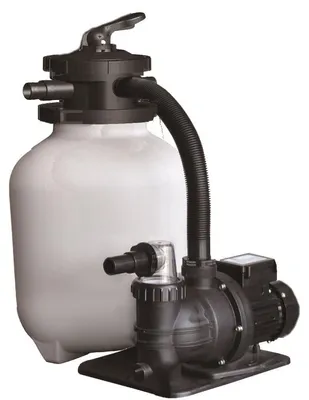 Produktbild von Interline Sandfilter-Set "Eco" 6,5 m3/h (inkl. 2 x 4,5m Schlaug + 4x Schlaugklem und RCD Stecker)