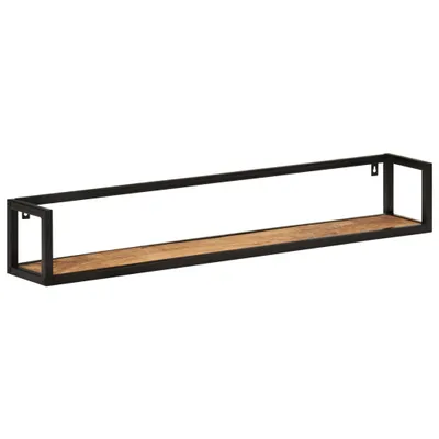 Produktbild von vidaXL Wandregale 2 Stk. 110x17x17 cm Massivholz Mango und Eisen